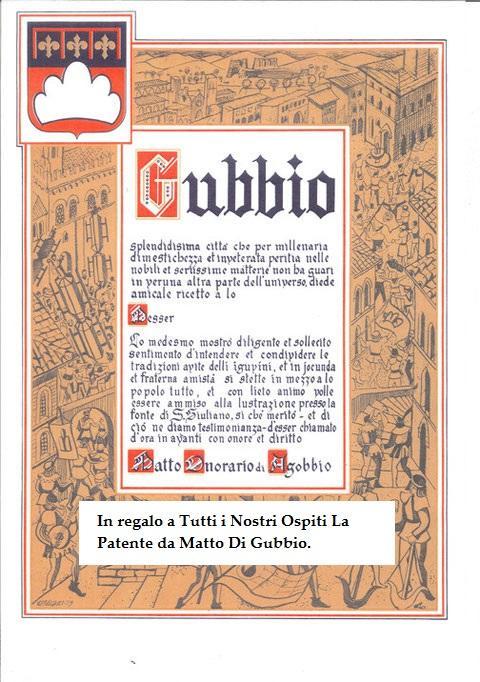 Villa La Residenza del Bargello Gubbio Exterior foto